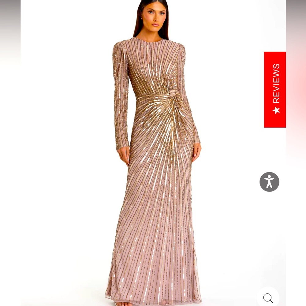 NWT- Mac Duggal Gown